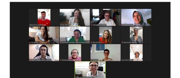 Encuentro virtual de colombianos en Indonesia